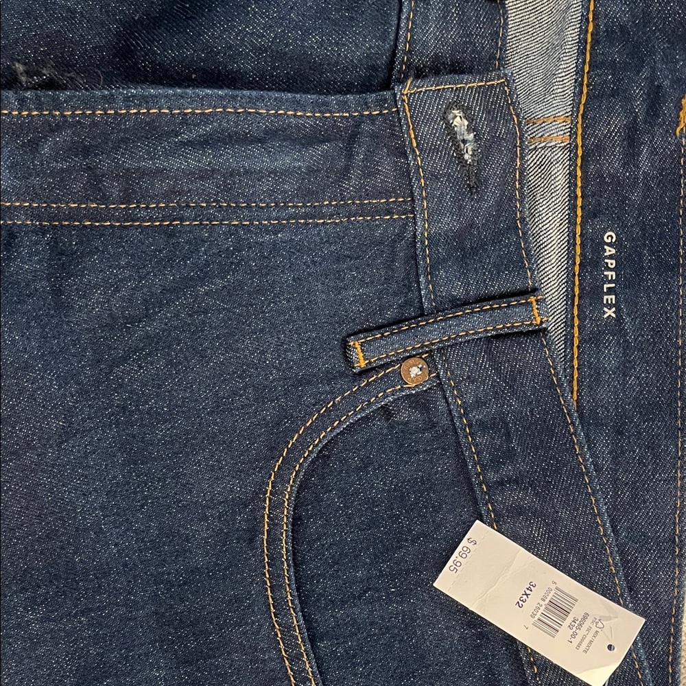 GAP Blue Relaxed Jeans Classic Indigo Denim